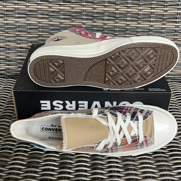 Converse Chuck 70 Hi Tan/Black/Egret MEN`S - Picture 4 of 16